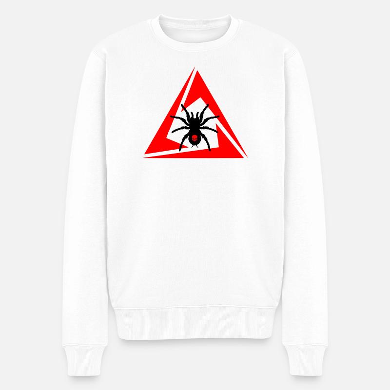 Araignée - Pull Premium bio Homme - blanc