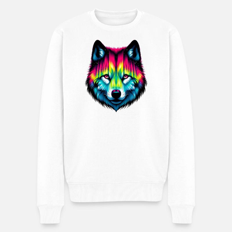 Loup - Pull Premium bio Homme - blanc