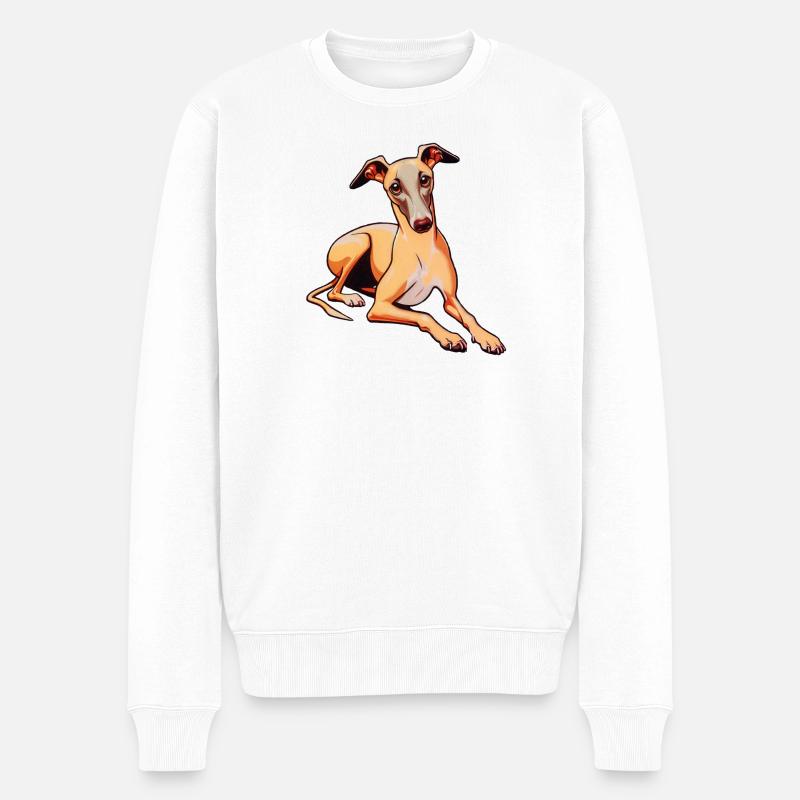 Whippet - Pull Premium bio Homme - blanc