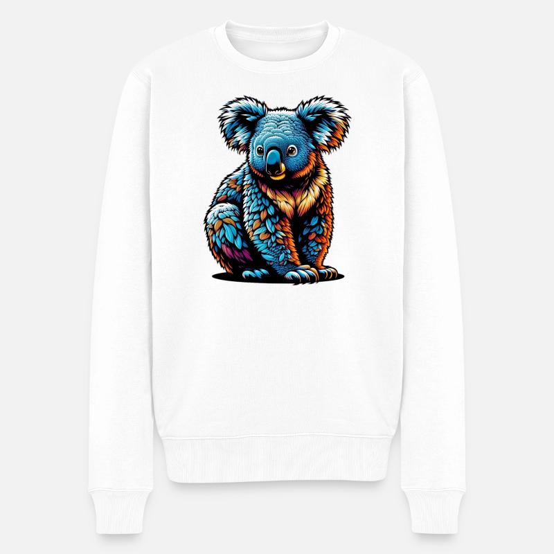 Koala - Pull Premium bio Homme - blanc