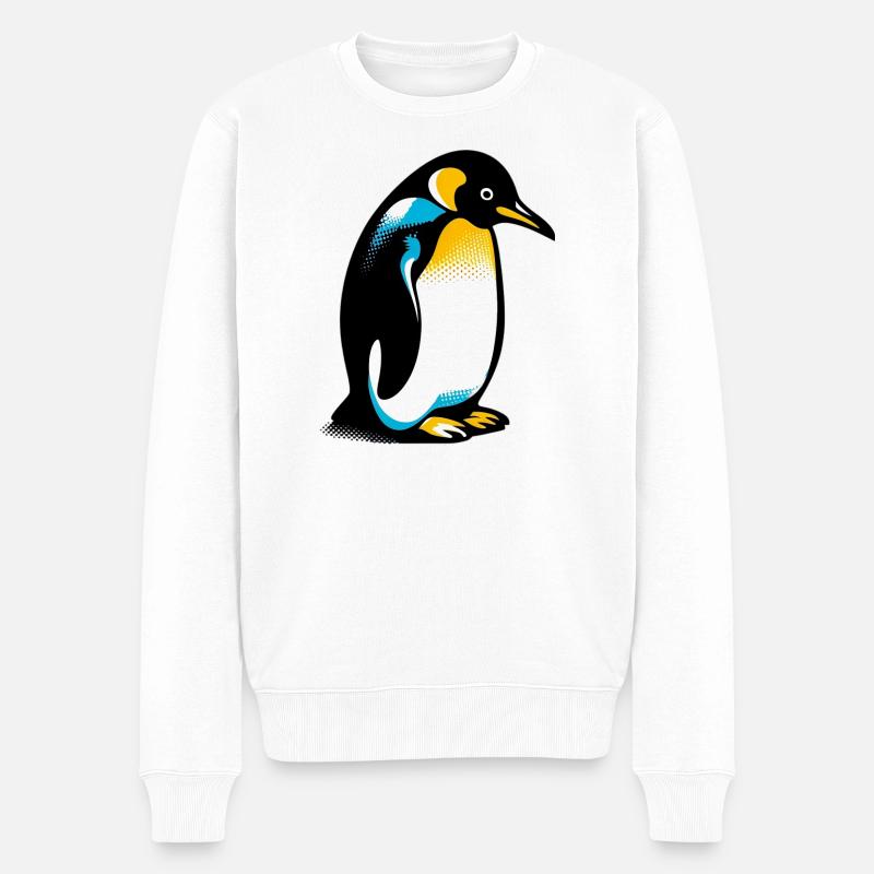 Pingouin - Pull Premium bio Homme - blanc