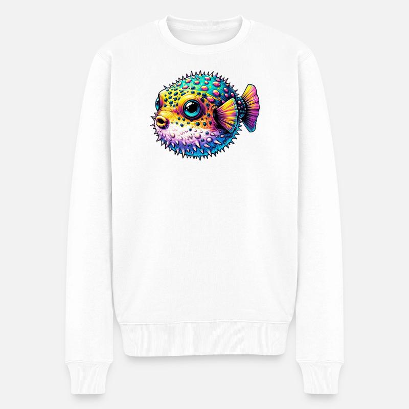 Blowfish - Pull Premium bio Homme - blanc