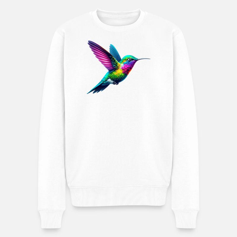 Colibri - Pull Premium bio Homme - blanc
