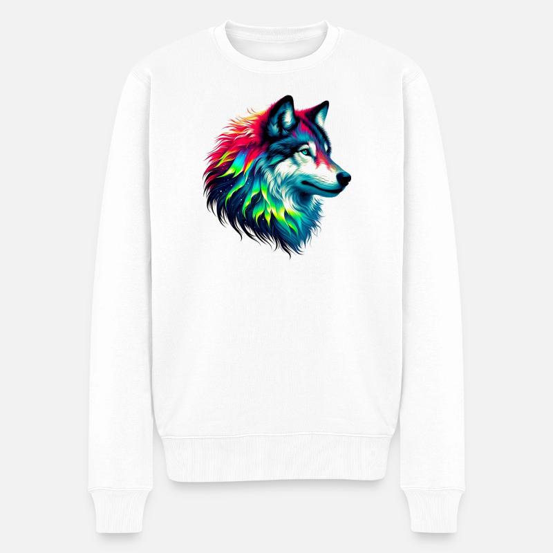 Loup - Pull Premium bio Homme - blanc