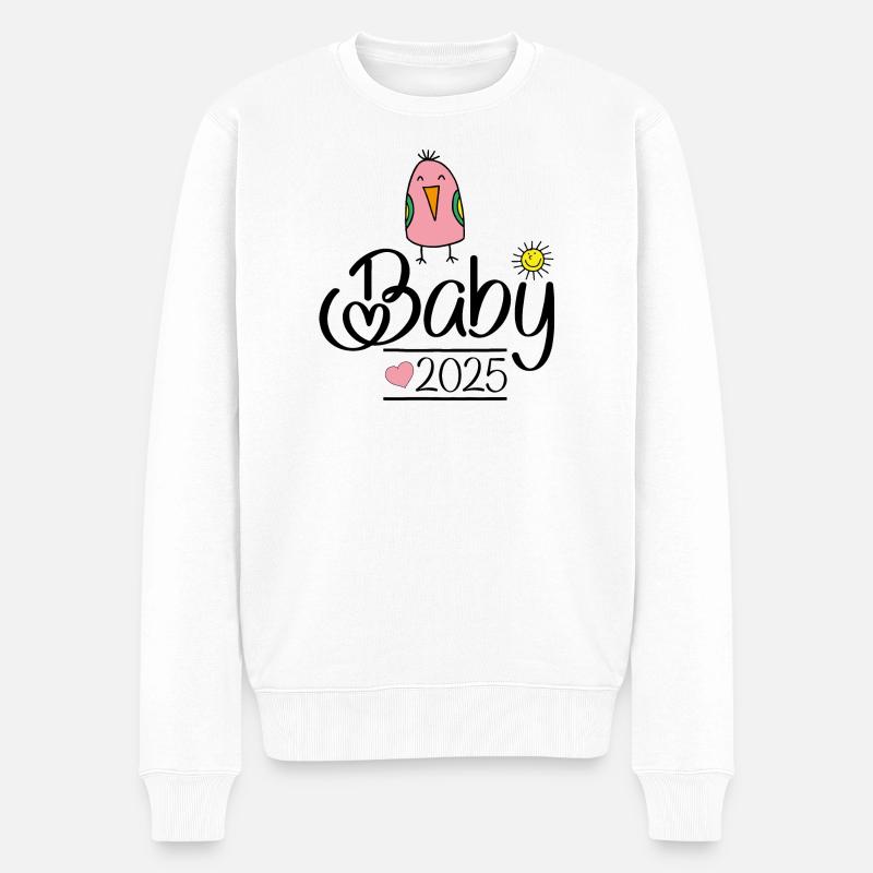 Bébé 2025 - Pull Premium bio Homme - blanc