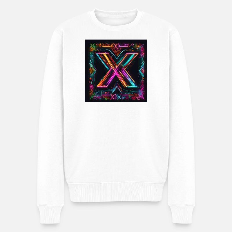 Xmas newStile - Männer Premium Bio Pullover - Weiß