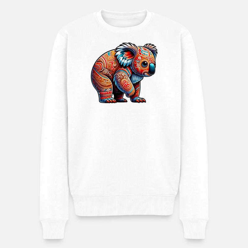 Koala - Pull Premium bio Homme - blanc