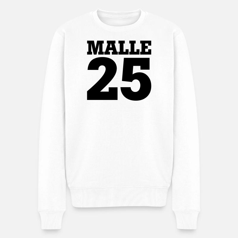 Malle 25 - Pull Premium bio Homme - blanc