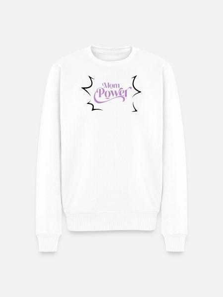 Mom power - Men's Premium Organic Jumper - white