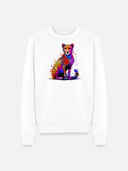 Guépard - Pull Premium bio Homme - blanc