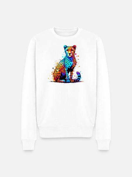 Guépard - Pull Premium bio Homme - blanc