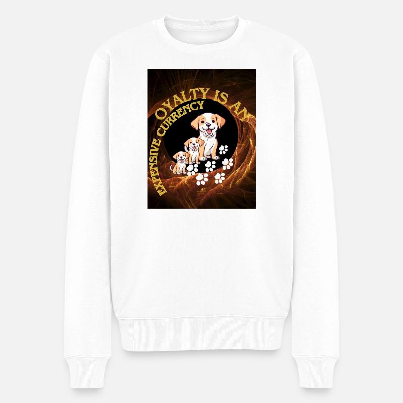 La loyauté est une monnaie rare - Pull Premium bio Homme - blanc