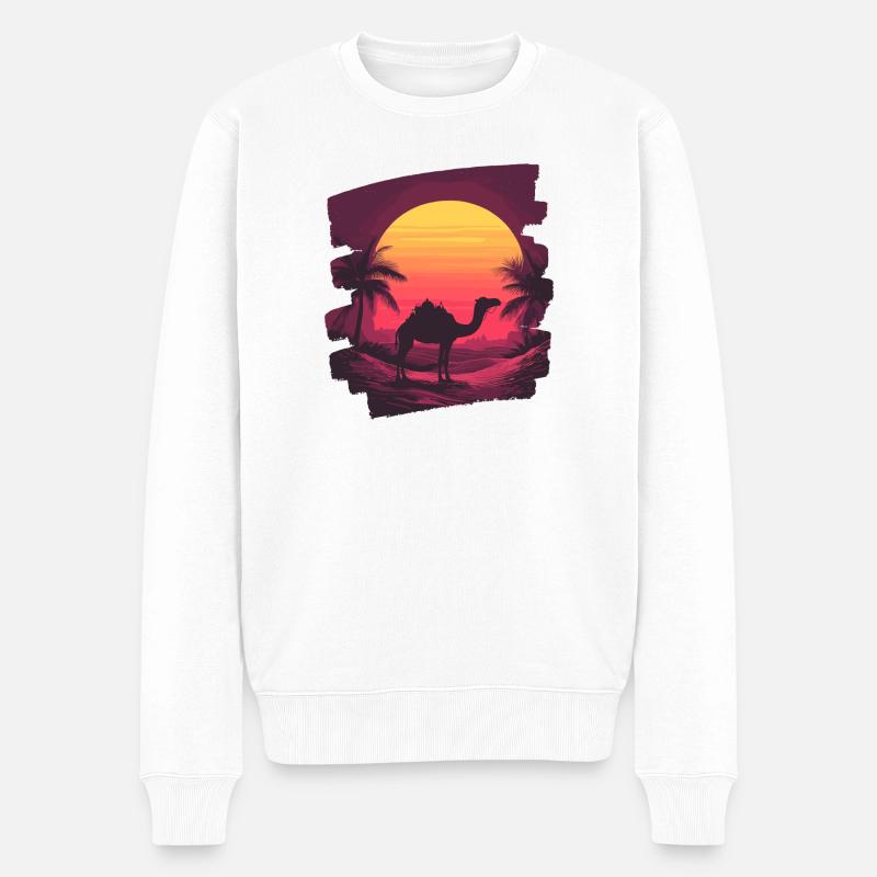 Chameau - Pull Premium bio Homme - blanc
