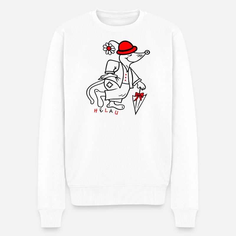 Carnaval - Pull Premium bio Homme - blanc