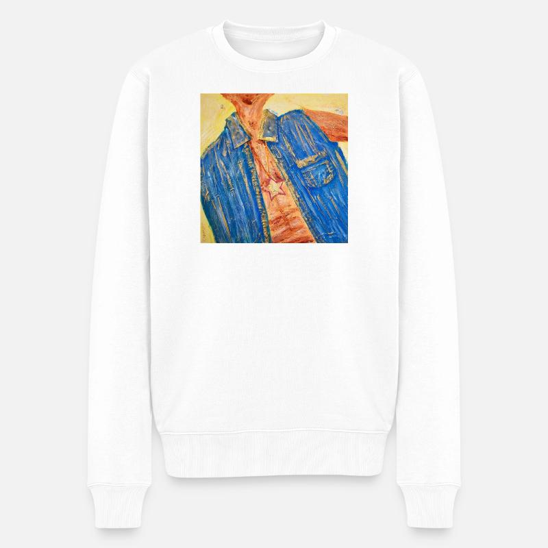 Nemo - Pull Premium bio Homme - blanc