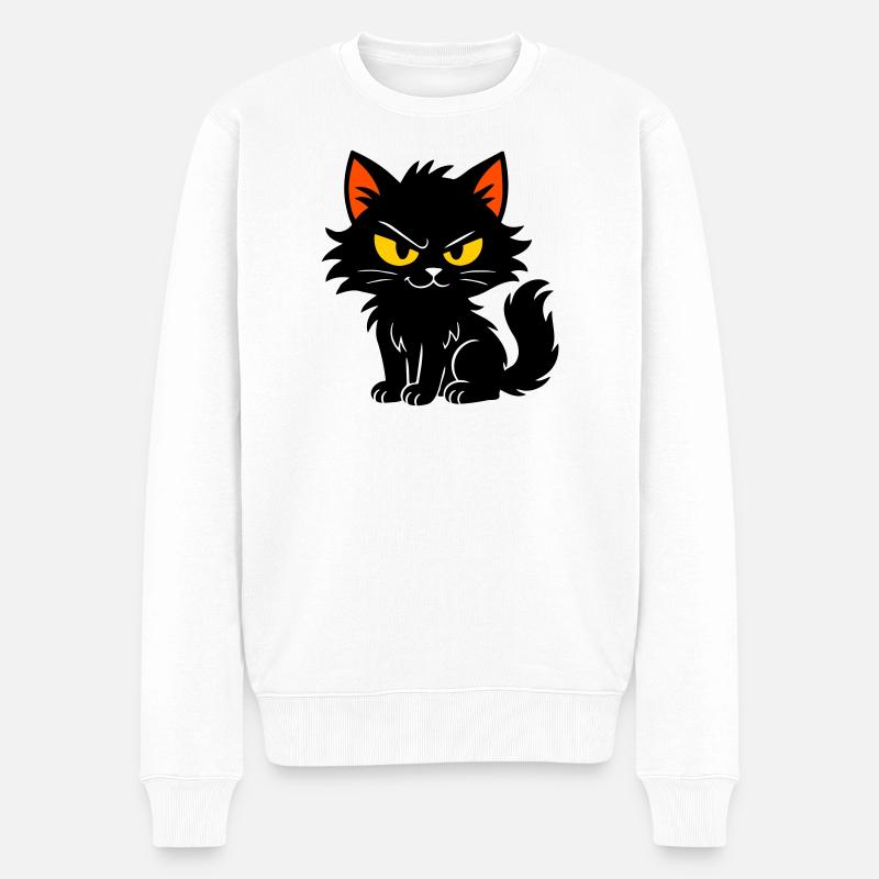 Sweet kitten - Men's Premium Organic Jumper - white