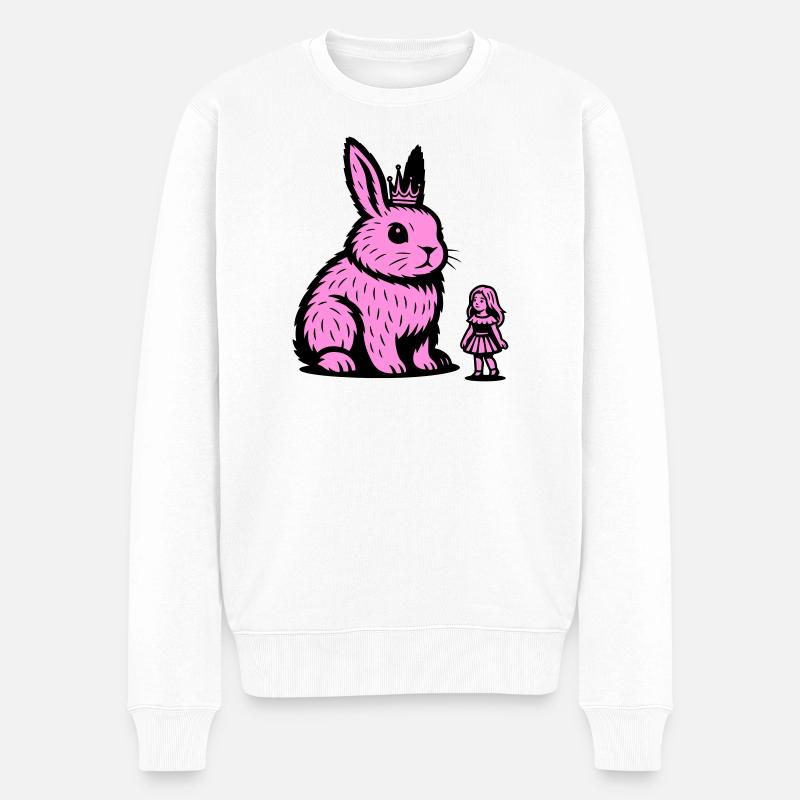 Princesse lapin - Pull Premium bio Homme - blanc