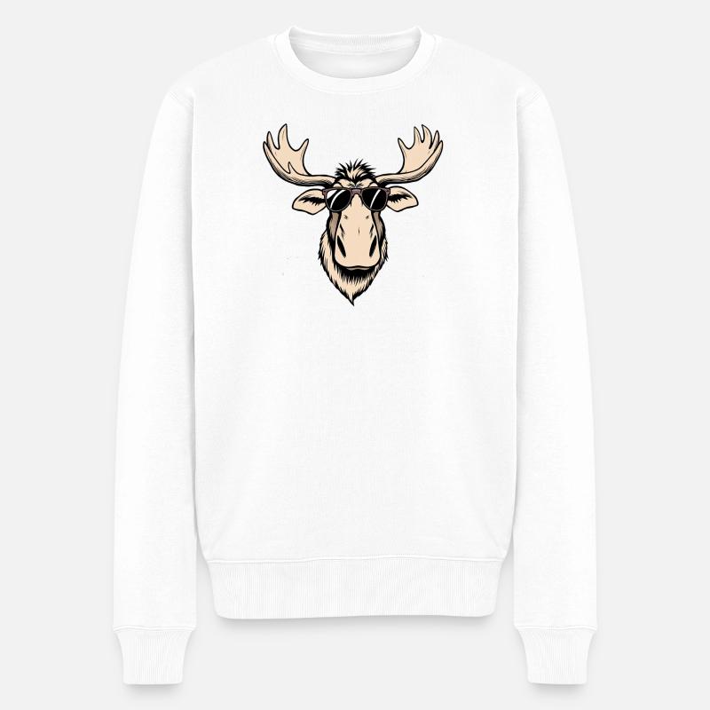 Élan - Pull Premium bio Homme - blanc