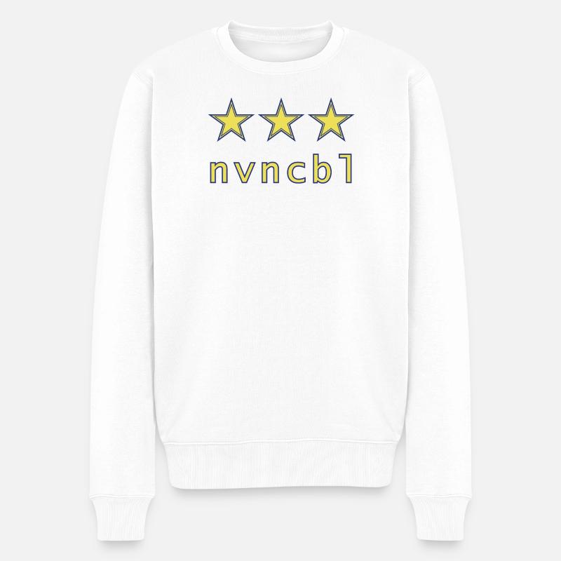 invincible 05 - Männer Premium Bio Pullover - Weiß