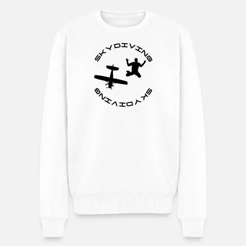 Parachutiste - Pull Premium bio Homme - blanc