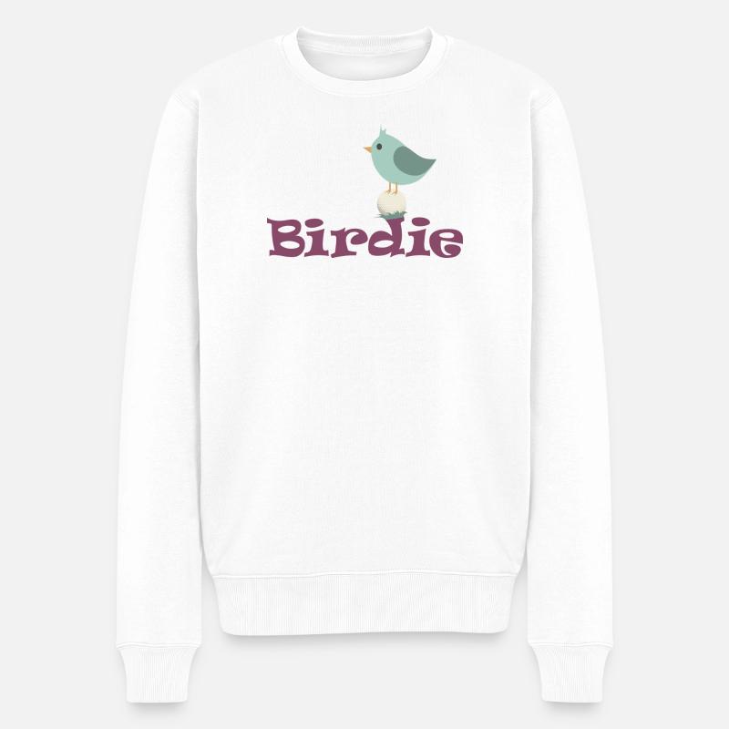 Oiselet de golf - Pull Premium bio Homme - blanc