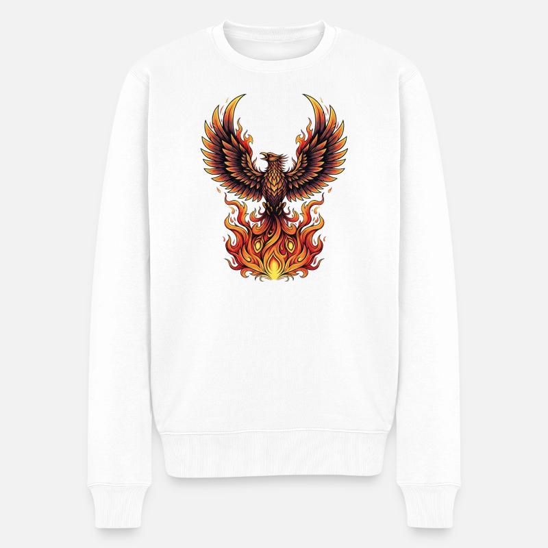 Firebird - Pull Premium bio Homme - blanc
