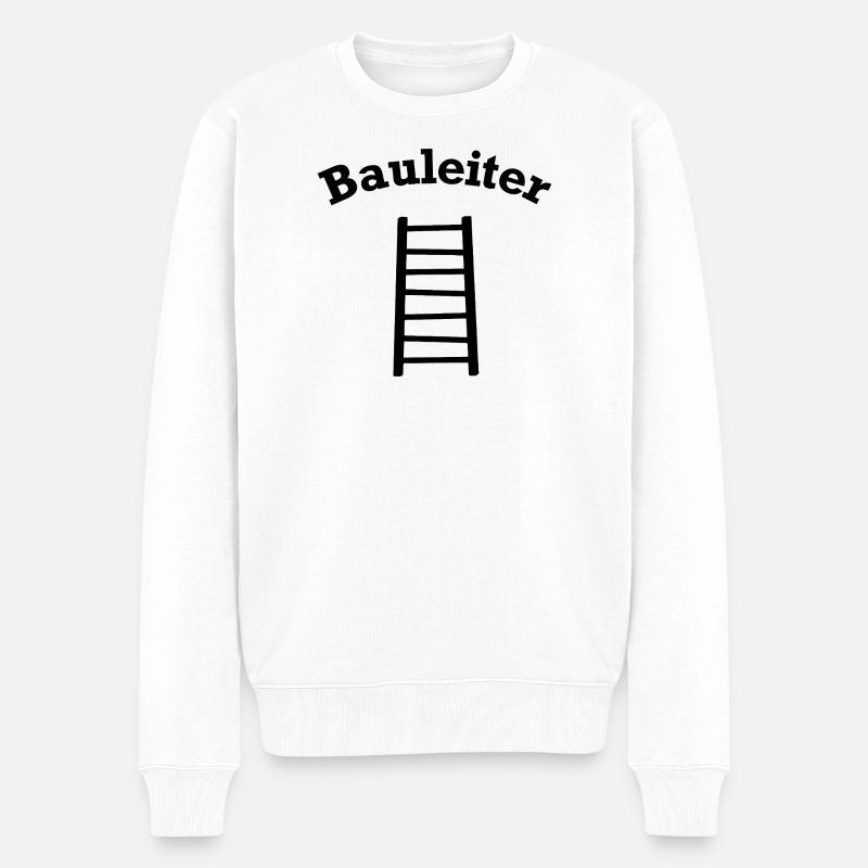 Chef de chantier Tenue Artisan - Pull Premium bio Homme - blanc