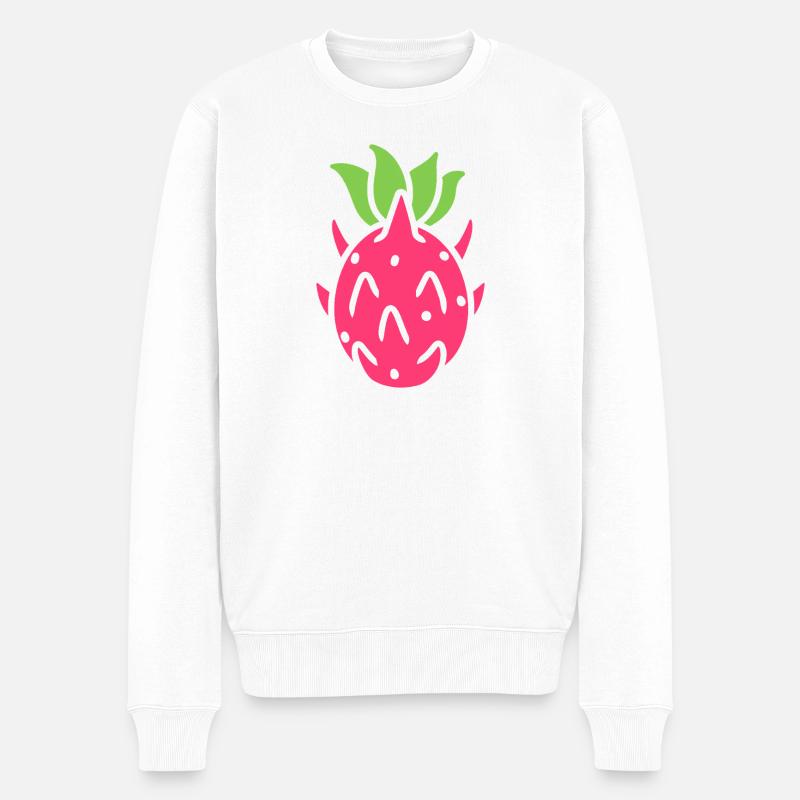 Fruit du dragon - Pull Premium bio Homme - blanc