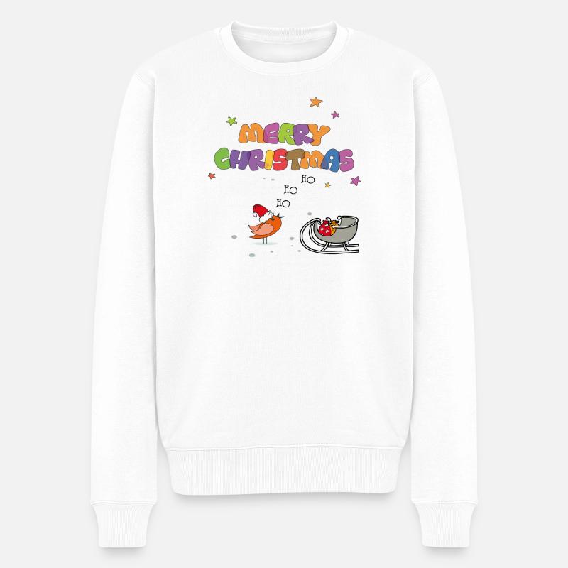 Joyeux noël - Pull Premium bio Homme - blanc