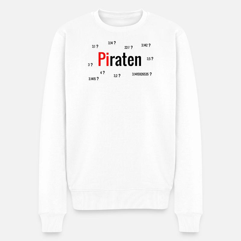 Pirates - Pull Premium bio Homme - blanc