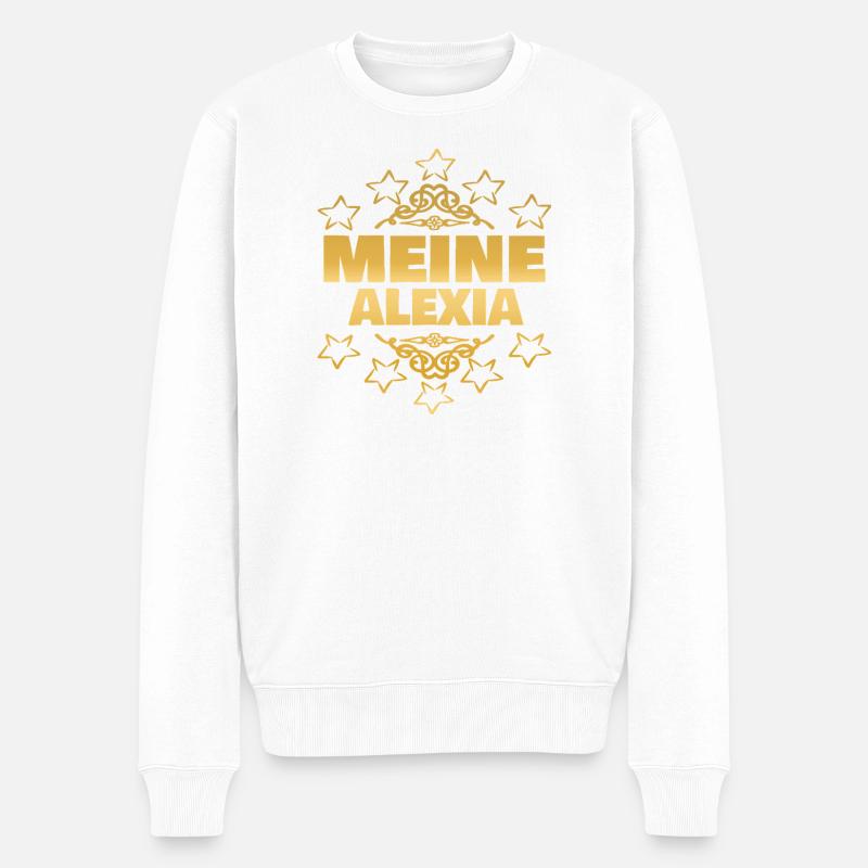 Cadeau pour Alexia - Pull Premium bio Homme - blanc
