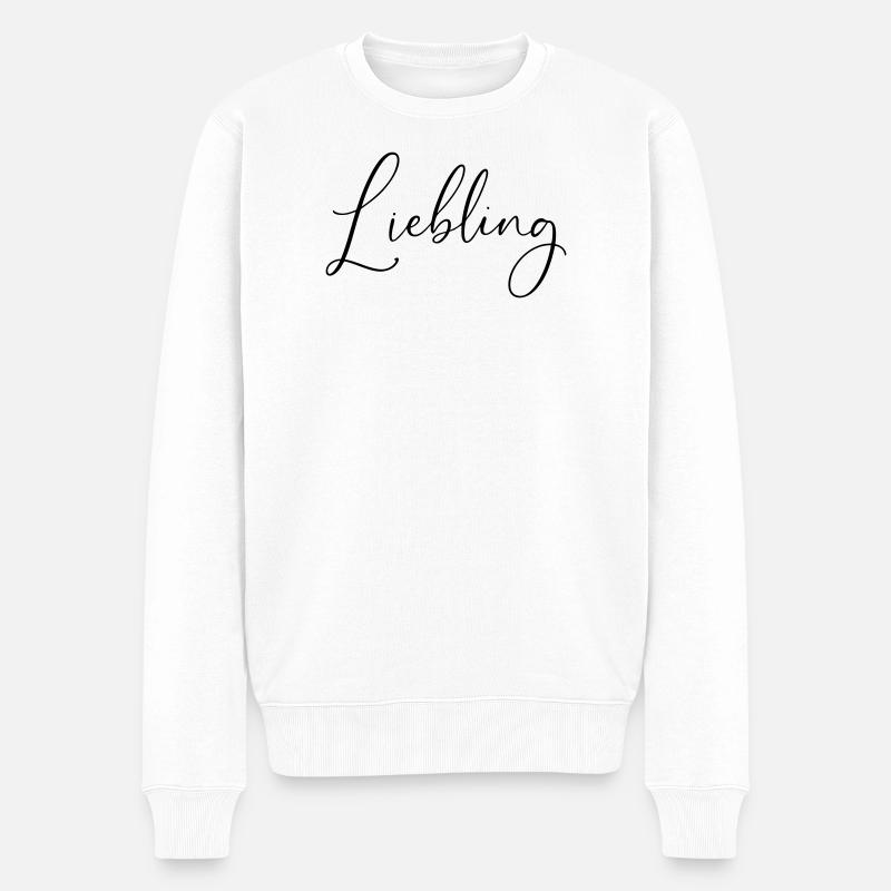 Darling / Conception d’écriture manuscrite - Pull Premium bio Homme - blanc