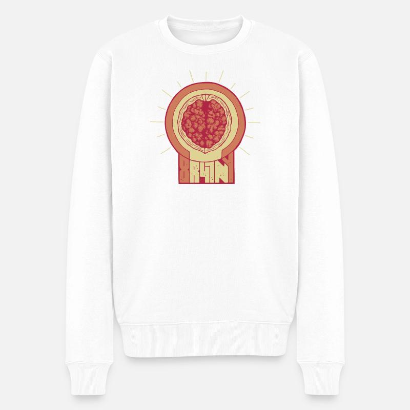 intelligent - Pull Premium bio Homme - blanc