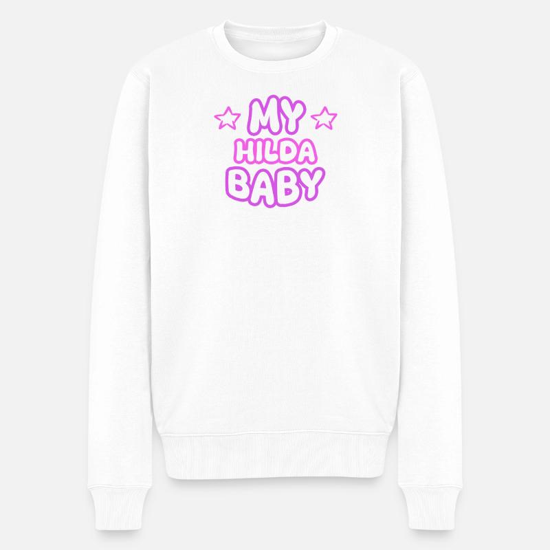 Hilda - Pull Premium bio Homme - blanc