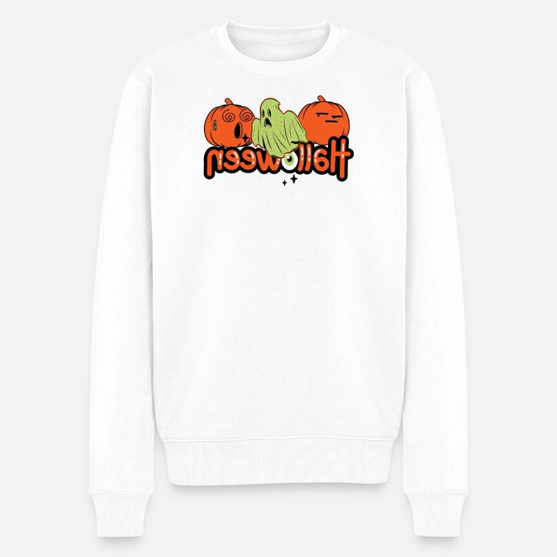 GHOST - Pull Premium bio Homme - blanc