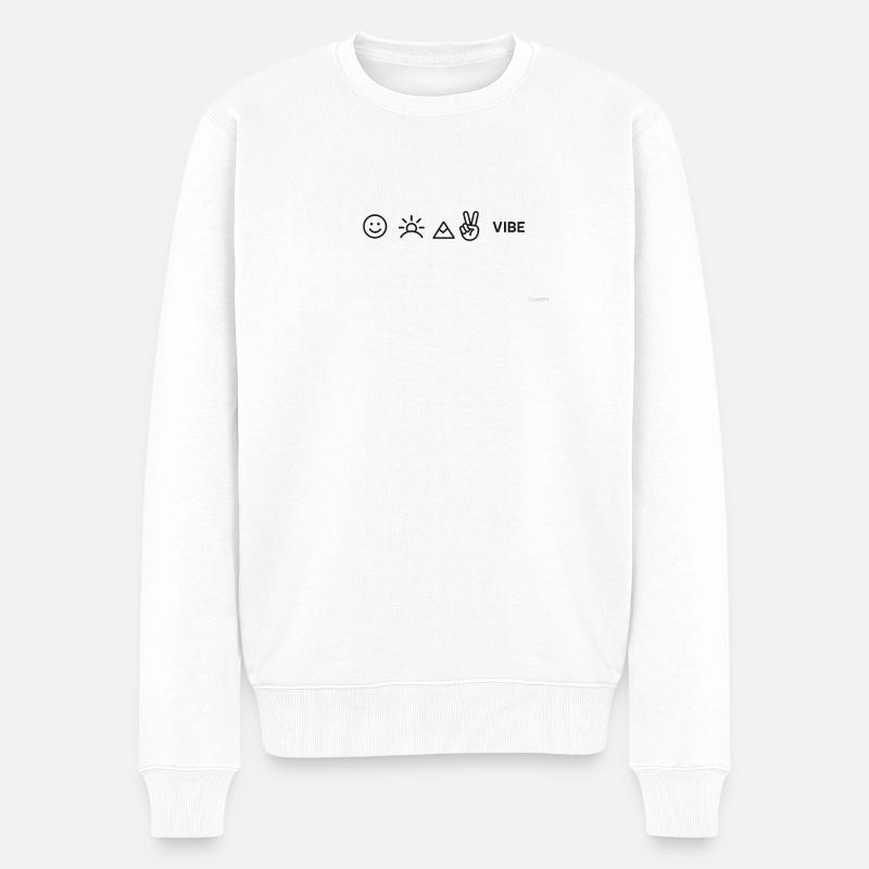 Joyeuses fêtes - Pull Premium bio Homme - blanc