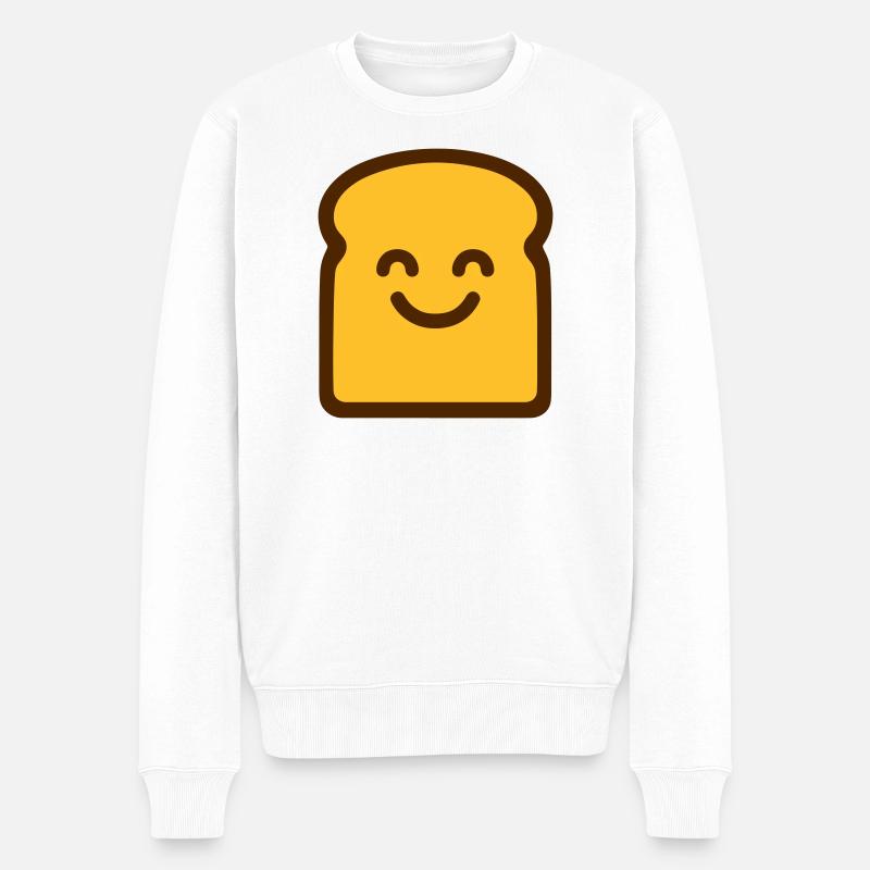 Toast mignon - Pull Premium bio Homme - blanc