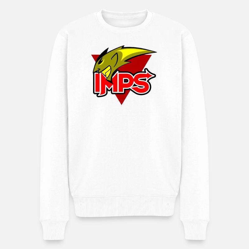 Logo des diablotins - Pull Premium bio Homme - blanc