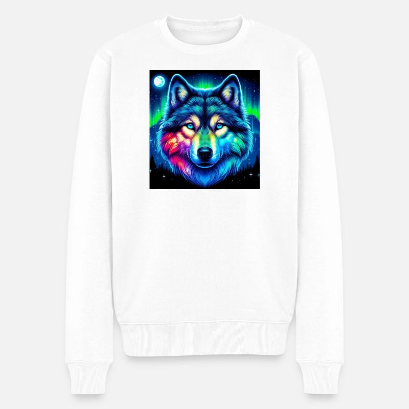 Loup - Pull Premium bio Homme - blanc