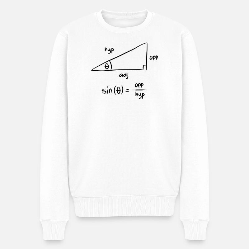 Formel Power – Mathe, Physik & Chemie Shirt - Männer Premium Bio Pullover - Weiß