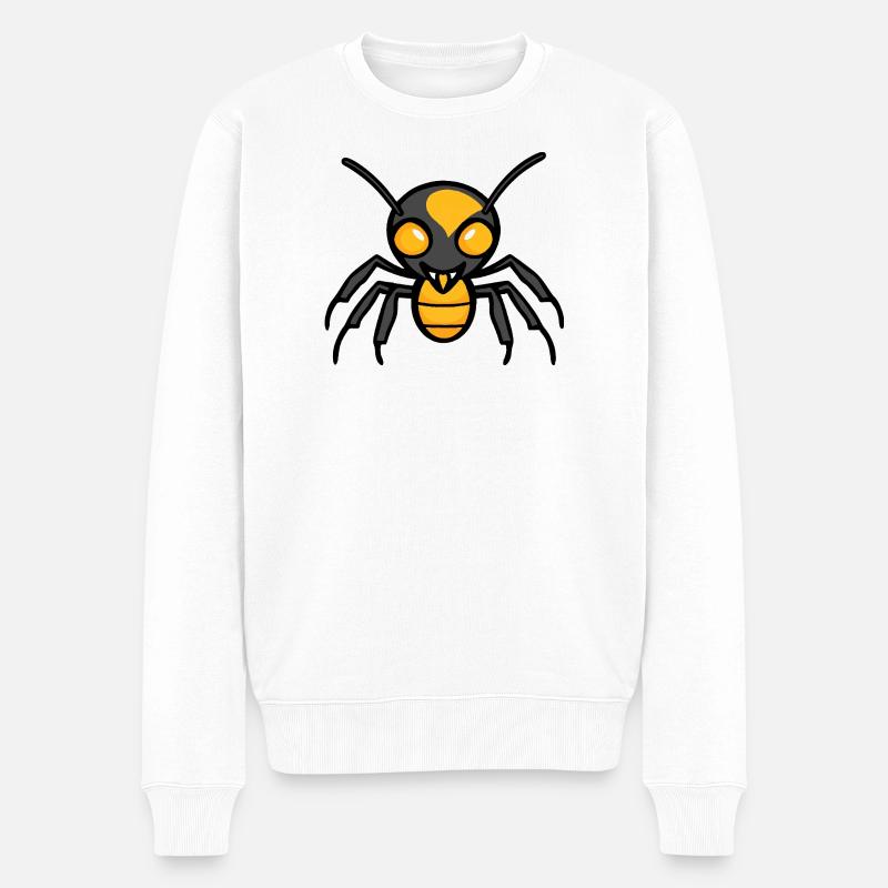 Fourmi Halloween Bande dessinée drôle - Pull Premium bio Homme - blanc