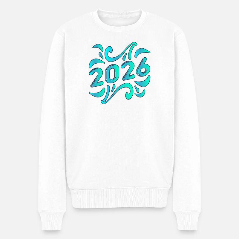 ANNÉE 2026 - Pull Premium bio Homme - blanc