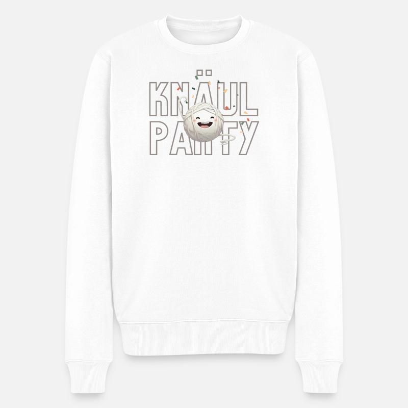 Fête de la boule de laine - Pull Premium bio Homme - blanc