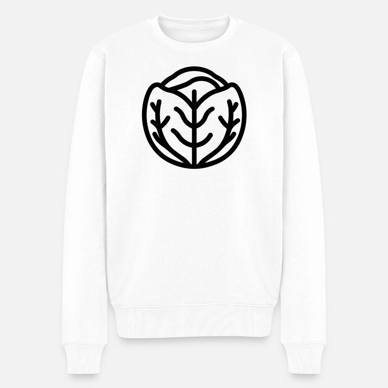 Chou - Pull Premium bio Homme - blanc