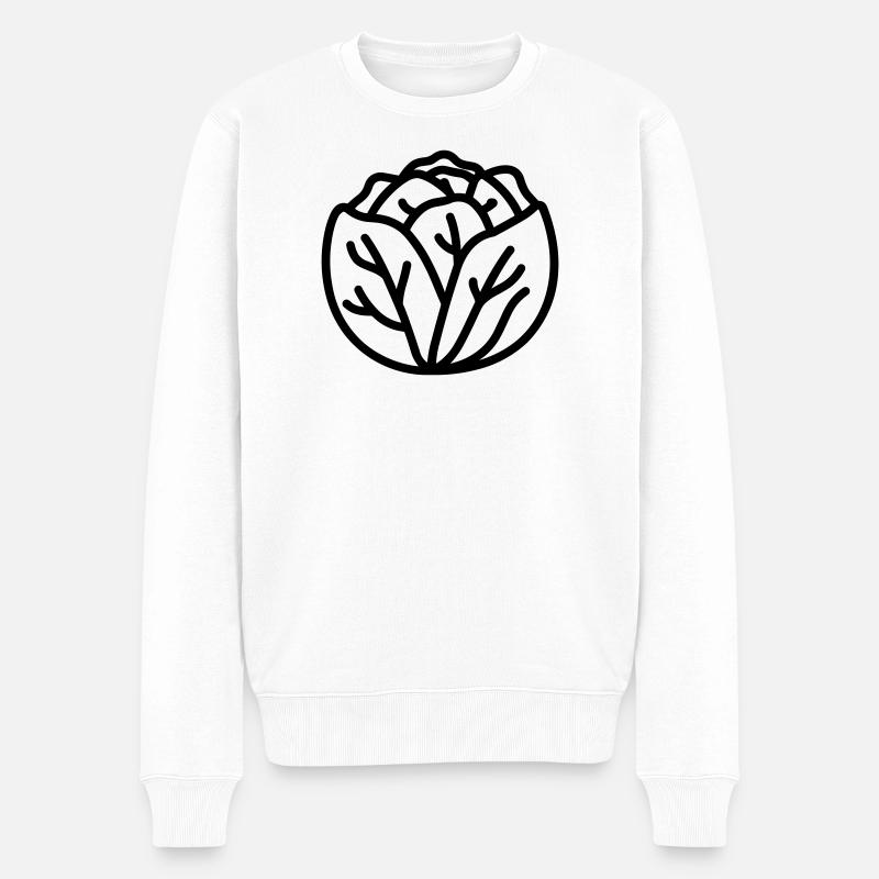 Kohl - Männer Premium Bio Pullover - Weiß