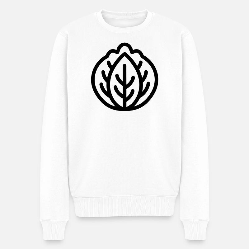 Kohl - Männer Premium Bio Pullover - Weiß