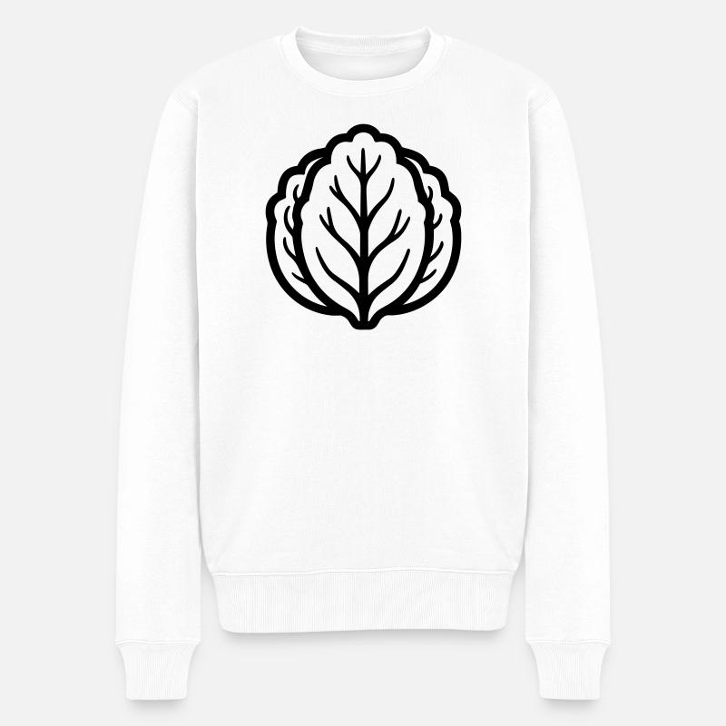 Kohl - Männer Premium Bio Pullover - Weiß