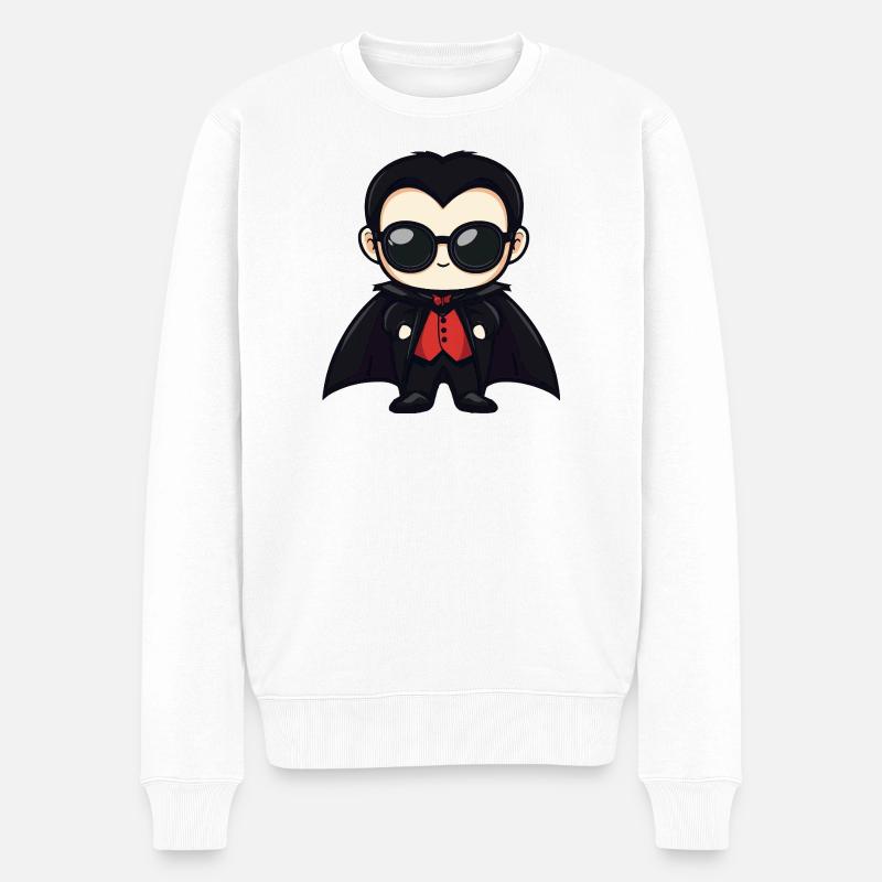 Vampire Halloween - Pull Premium bio Homme - blanc