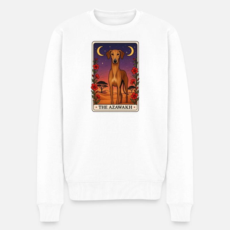 Azawakh - Pull Premium bio Homme - blanc