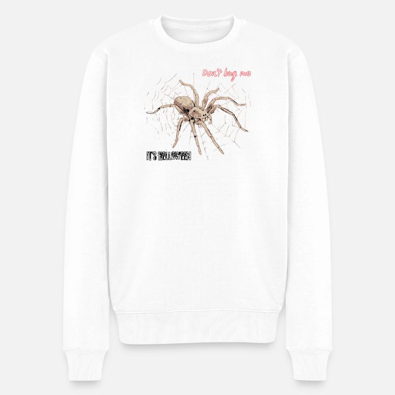 Ne m’embêtez pas, c’est Helloween - Pull Premium bio Homme - blanc